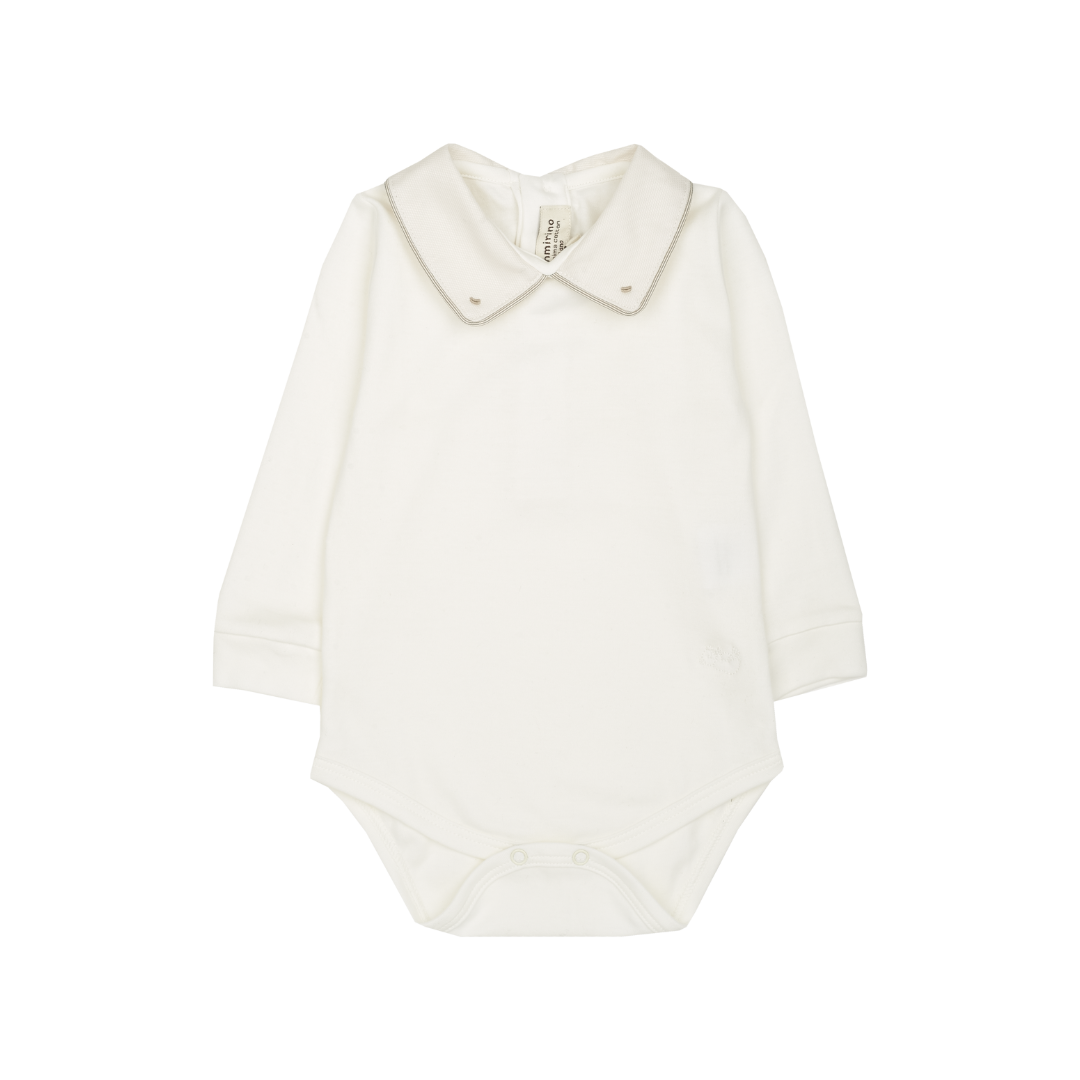 Baby Boy - Sully 100% Pima Cotton Long Sleeve Bodysuit