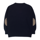 Boy - Nico Classic Crew Neck Jumper in 100% Lightweight Cashmere