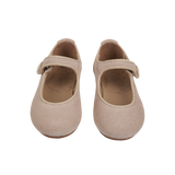 Girl - Zava Suede Ballerina Shoes in Neutral Colours