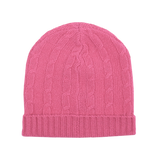 Baby Girl - Peyton 100% Cashmere Cable Knit Hat