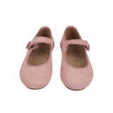 Girl - Lily Rose Suede Ballerina Shoes