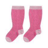 Baby Girl - Reagan Cashmere Baby Socks – Contrast Detail