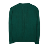 Mens - Aron 100% Royal Alpaca Jumper with Cable Knit