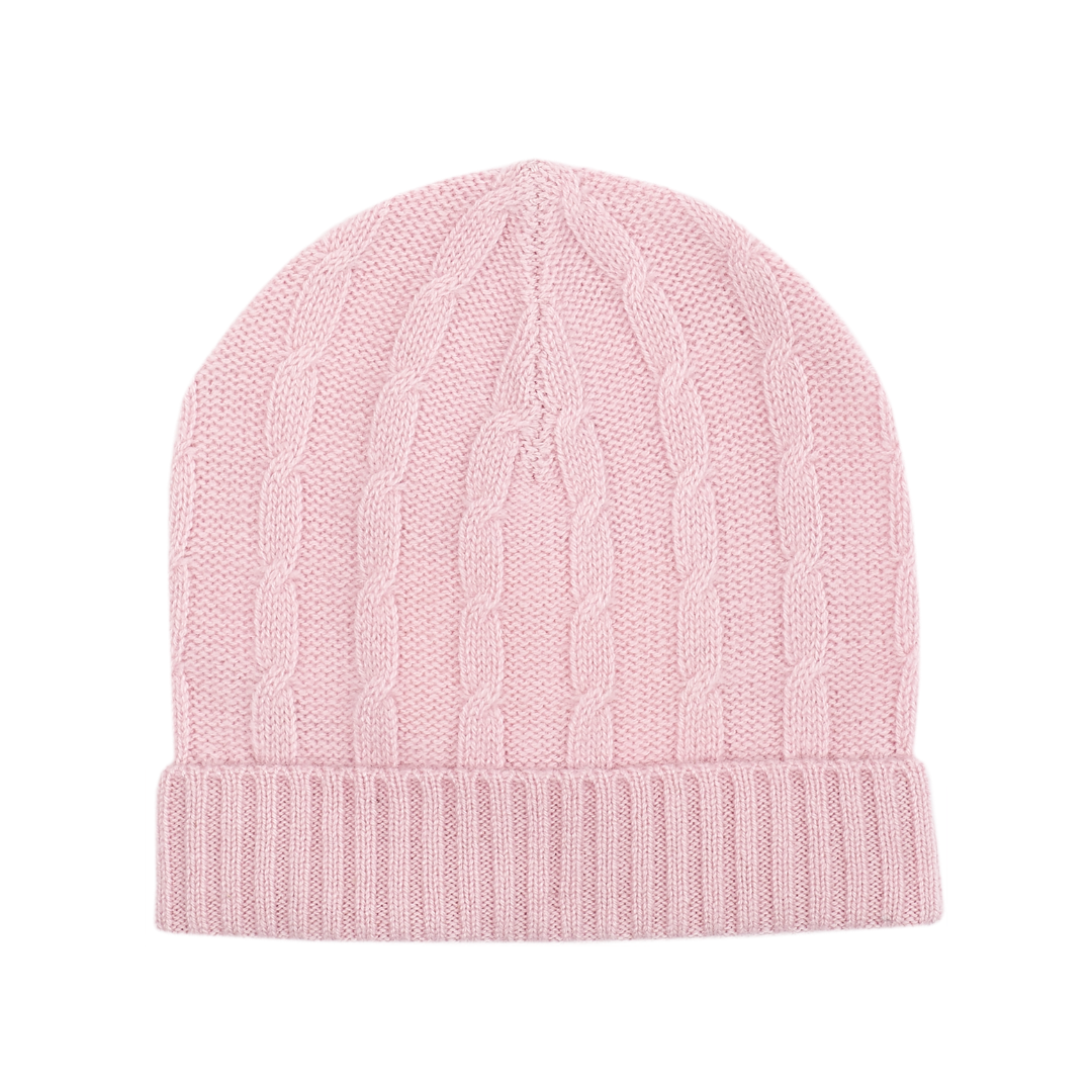 Girl - Peyton 100% Cashmere Cable Knit Hat