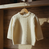 Baby Boy - Rice Knit  100% Cashmere Jumper