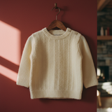 Baby Boy - Rice Knit  100% Cashmere Jumper