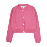 Girl - 100% Cashmere Cropped Cardigan
