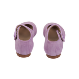 Girl - Colourful Zava Suede Ballerina Shoes