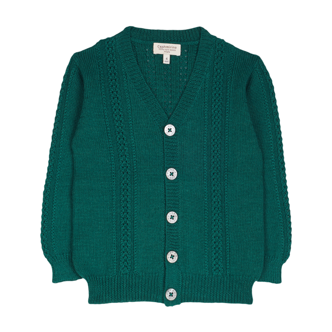 Boy - Hudson 100% Royal Alpaca Cardigan