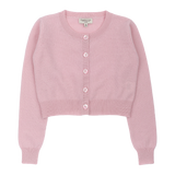 Girl - Silvie 100% Lightweight Cashmere Shrug with Round Neck and Long Sleeves