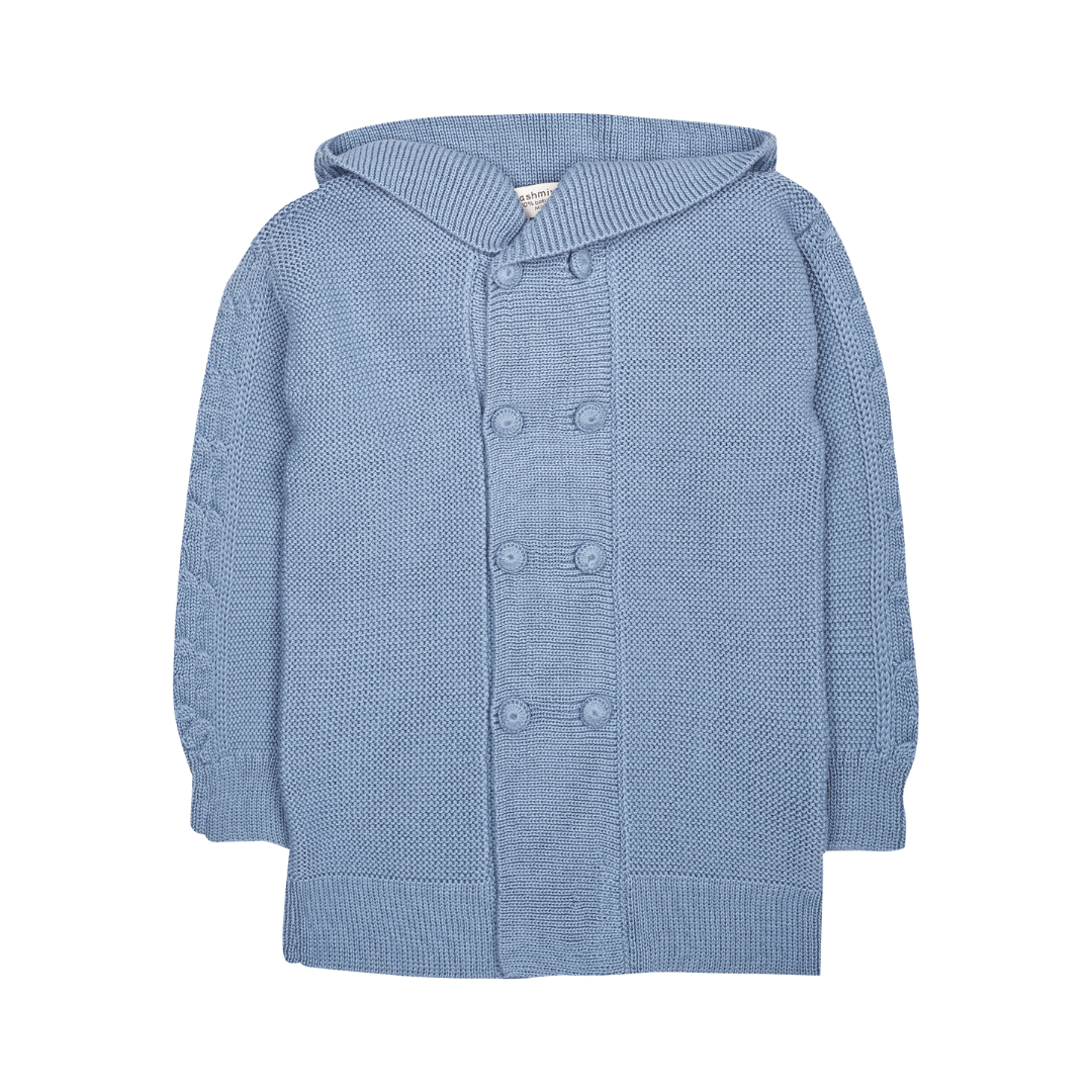 Unisex - Logan Alpaca Double Breasted Coat Cardigan