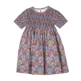 Girl - Penelope Hand-Smocked Liberty Print Dress