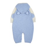 Baby Boy - Brandon 100% Cashmere Teddy Bear Romper