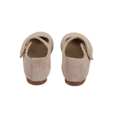 Girl - Zava Suede Ballerina Shoes in Neutral Colours
