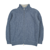 Boy - Emanuele 100% Cashmere High Neck Cardigan