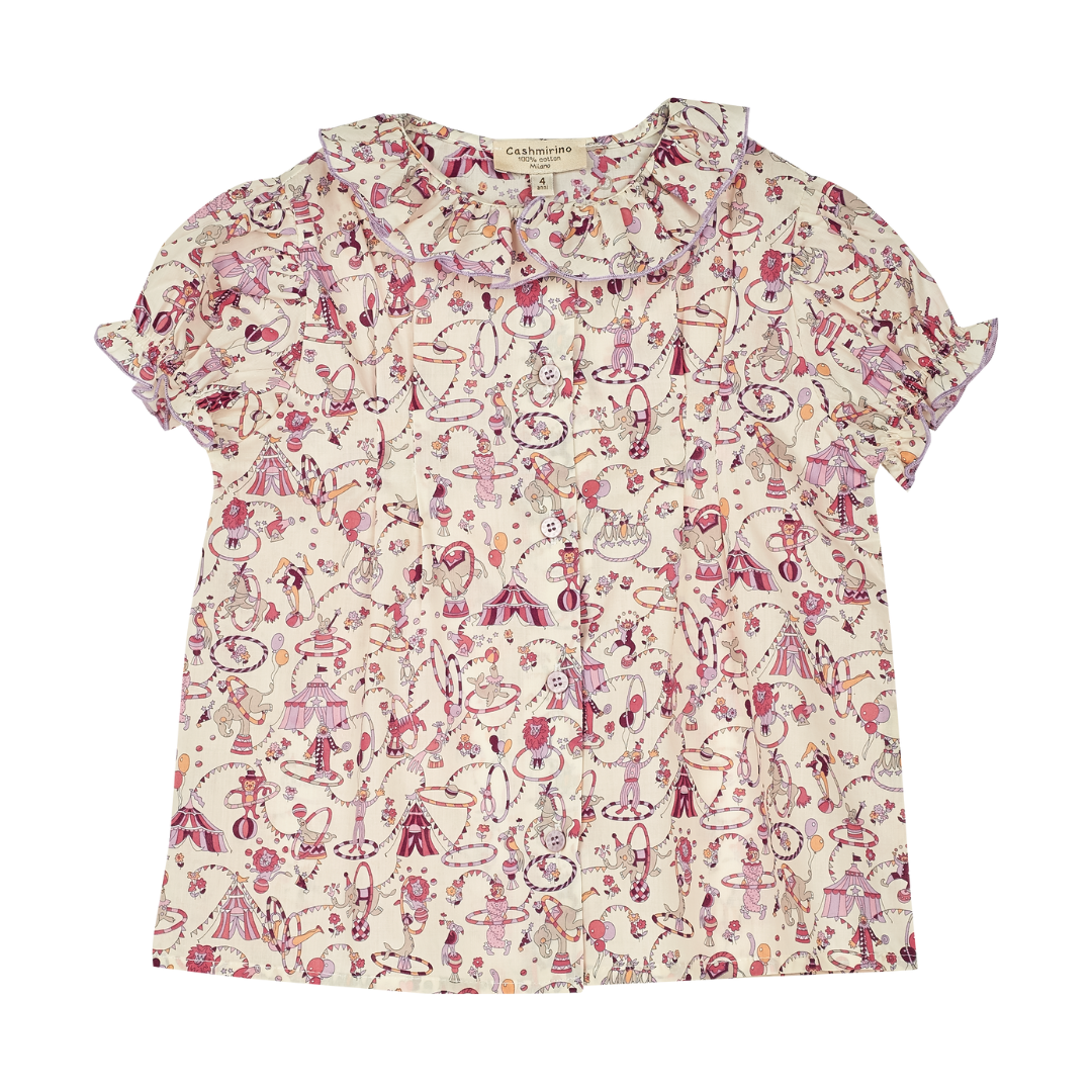 Girl - Trudy Liberty Print Cotton Blouse