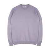Men - Cashmere Round Neck Jumper with Elbow Patches