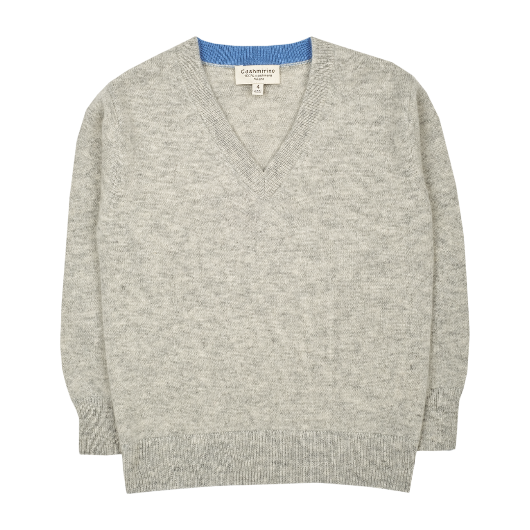 Boy - Vittorio 100% Cashmere V-Neck Jumper