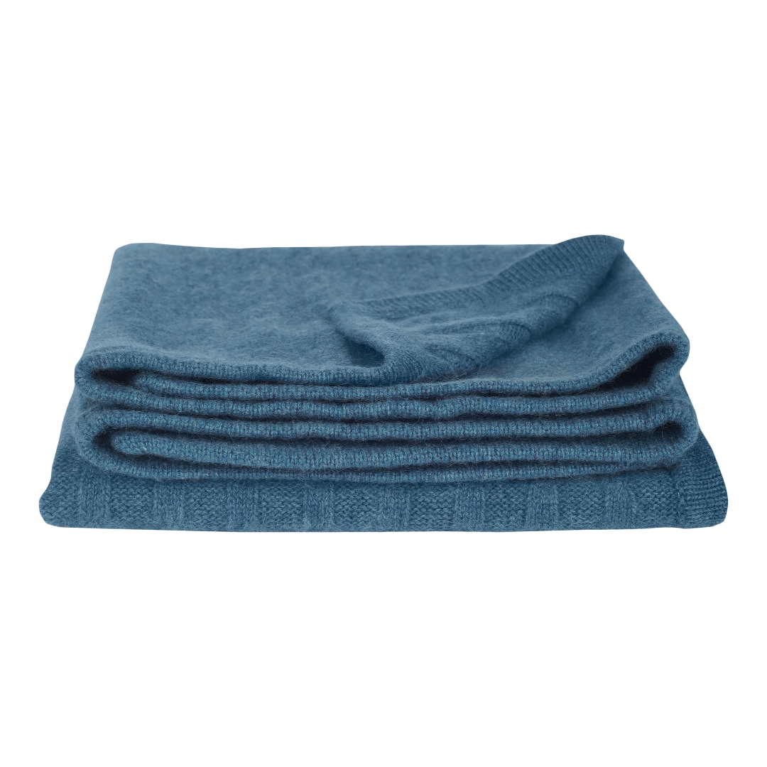 Boy - Peyton 100% Cashmere Cable Knit Blanket