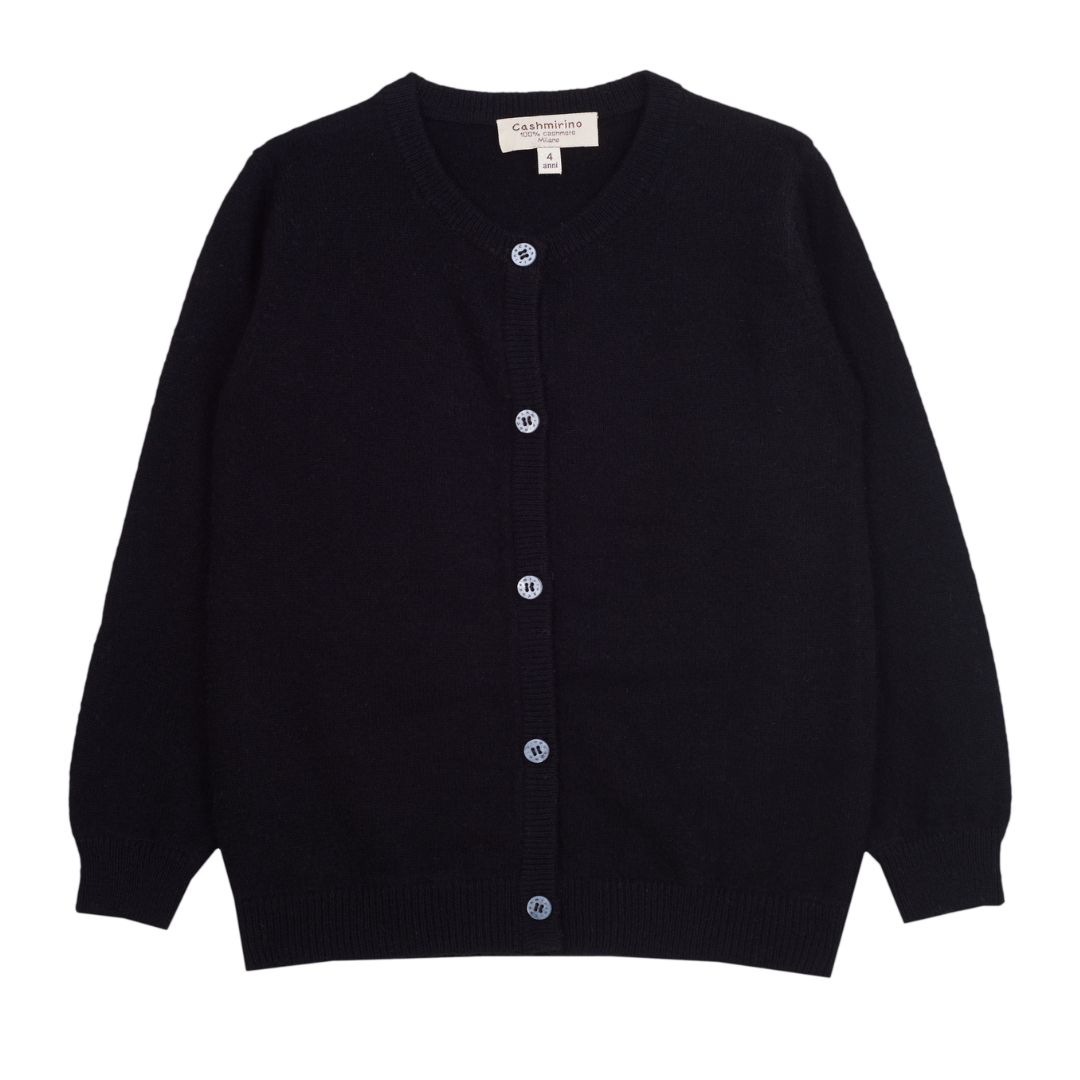 Girl - Sofi 100% Cashmere Everyday Cardigan 2 to 6 Years in Neutral Colours