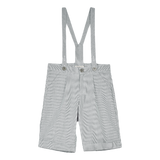 Boy - Oscar 100% Cotton Bermuda Shorts with Braces