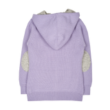 Girl - Adriana 100% Cashmere Cardigan Hoodie