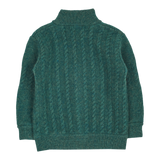 Baby Boy - Emanuele 100% Cashmere High Neck Cardigan