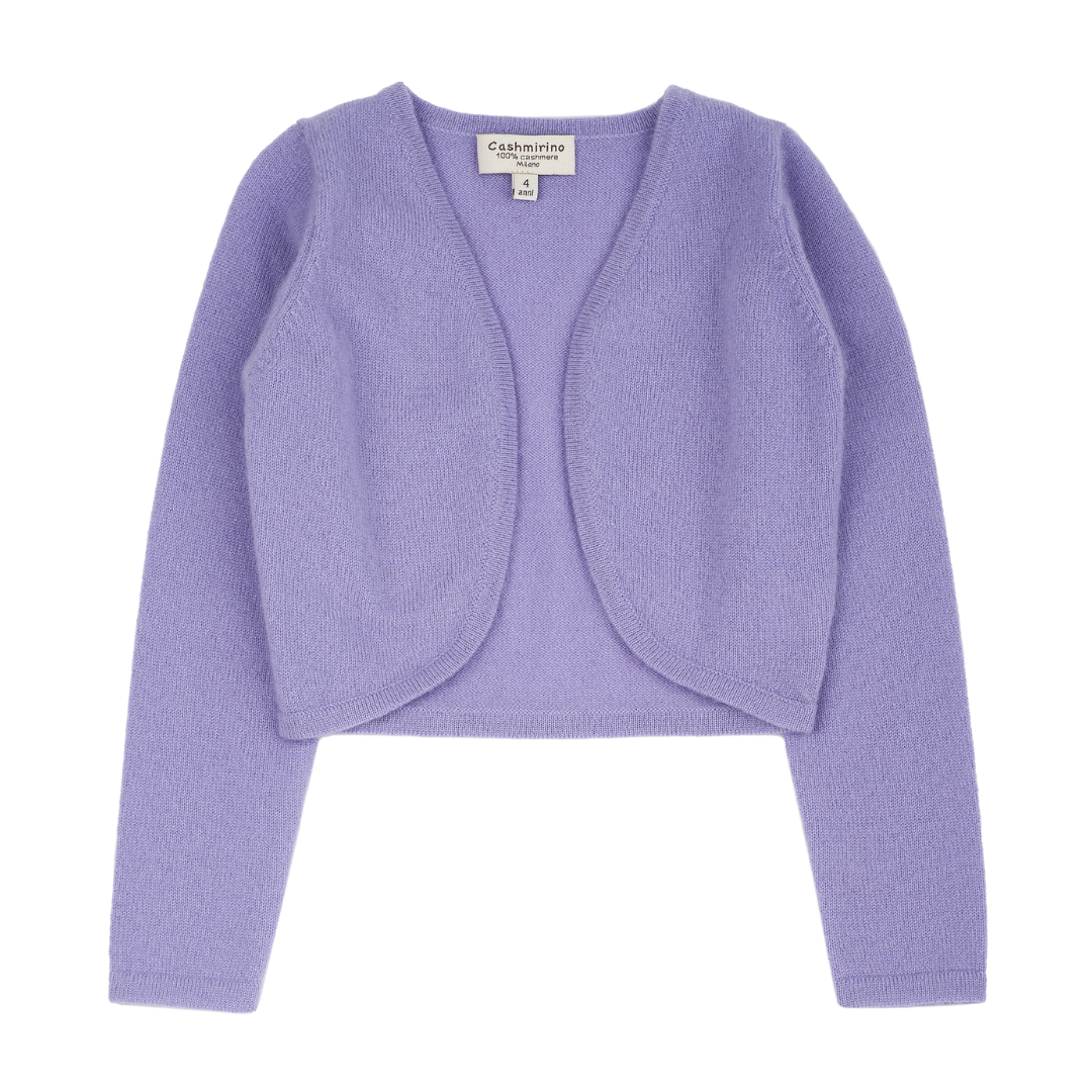 Girl - Carmen 100% Cashmere Open Deep V-Neck Shrug