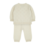 Baby Girl- Kate Cashmere Cardigan & Pull-On Pants Set – Diamond Embroidery