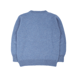 Boy - Cashmere Round Neck Jumper with Elbow Patches
