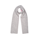 Girl - 100% Cashmere Reversible Scarf with Contrasting Embroidered Dots