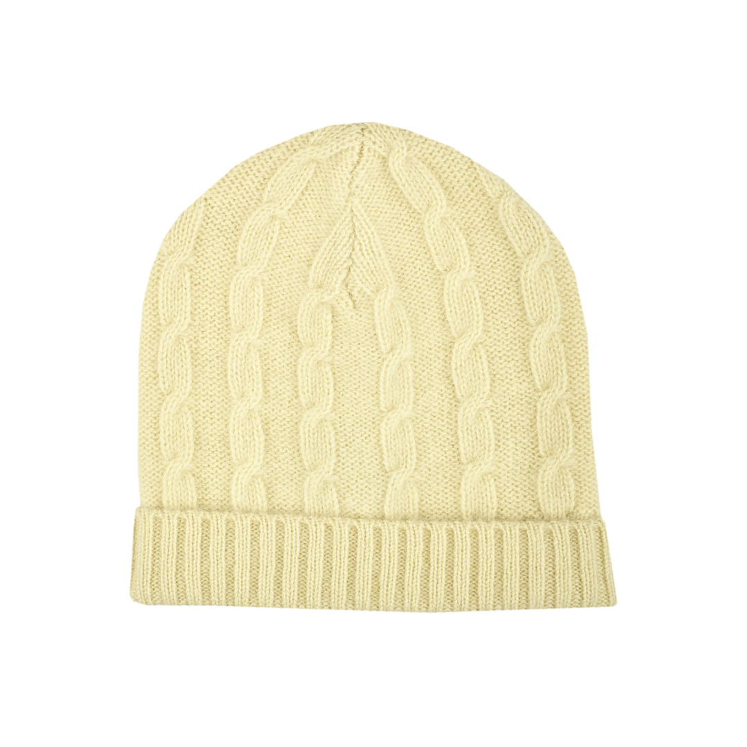 Baby Unisex - Peyton 100% Cashmere Cable Knit Hat