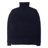 Men - 100% Premium Cashmere Cable Knit Roll Neck Jumper