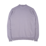 Men - Cashmere Round Neck Jumper with Elbow Patches