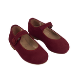 Girl - Colourful Zava Suede Ballerina Shoes