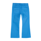 Girl - Flared Cotton Jeans – Classic Comfort