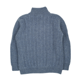 Boy - Emanuele 100% Cashmere High Neck Cardigan