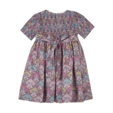 Girl - Penelope Hand-Smocked Liberty Print Dress
