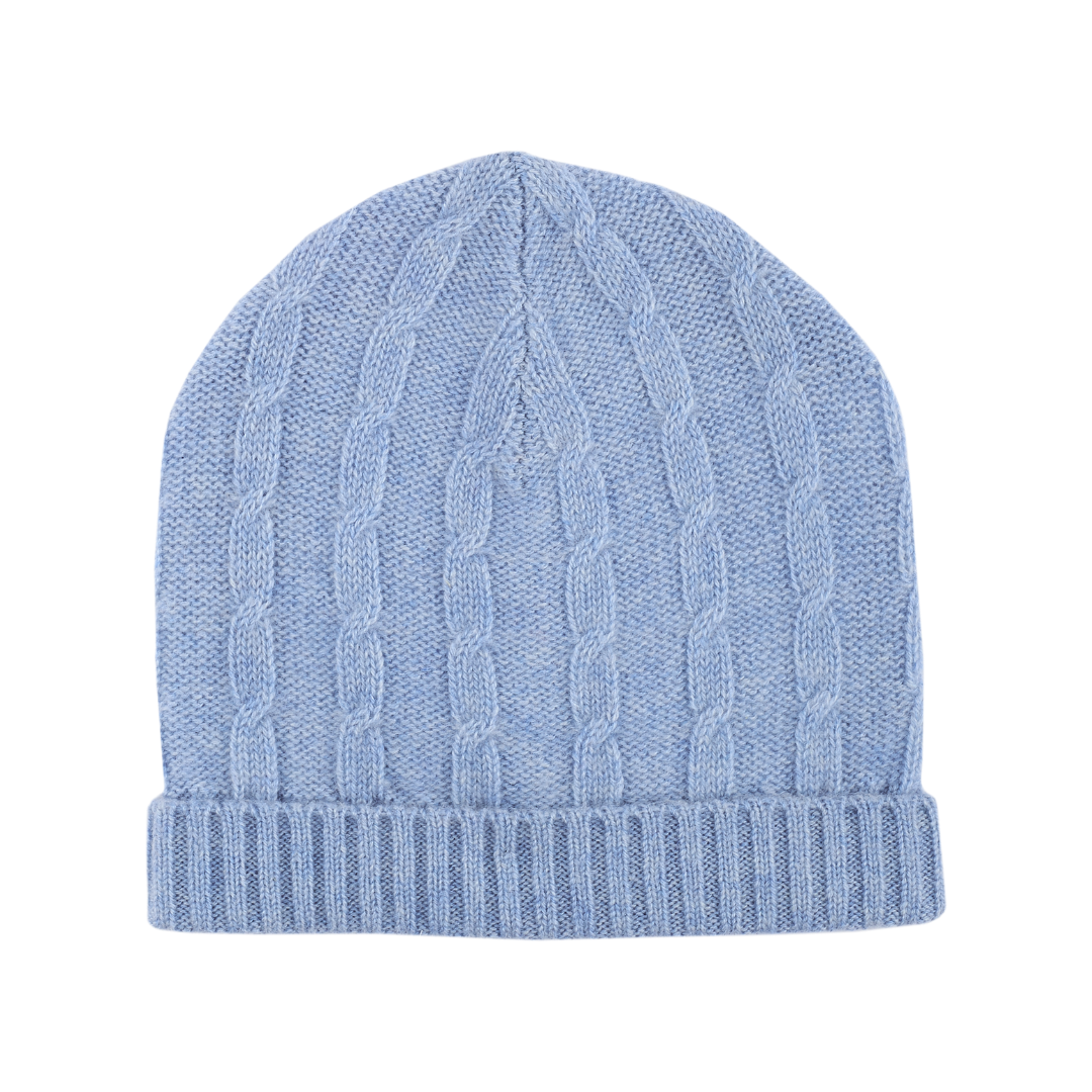 Baby Boy - Peyton 100% Cashmere Cable knit Hat