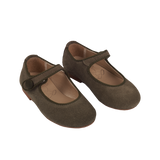 Girl - Zava Suede Ballerina Shoes in Neutral Colours