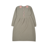 Girl - Rosa 100% Cashmere Tunisian Stitch Dress