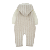 Baby Unisex - Angel Cashmere Cable Knit Romper