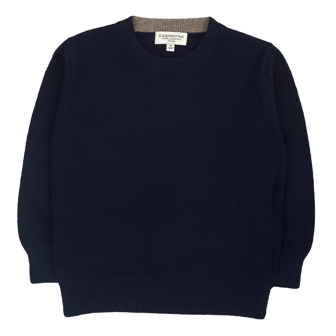 Teen Boy - Nico 100% Cashmere Crew Neck Jumper
