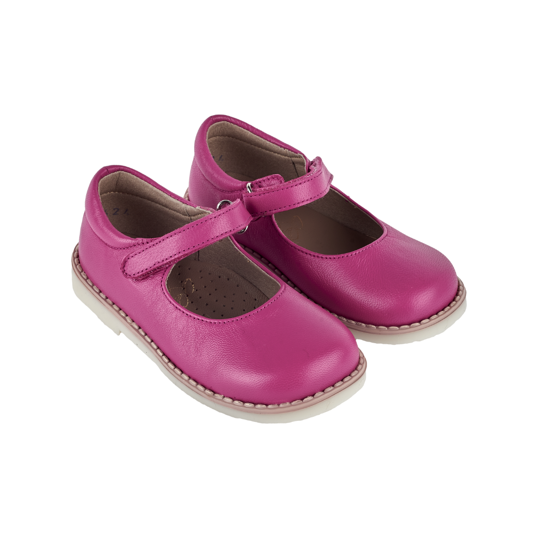 Girl - Isabel Classic Leather Mary Jane Shoes