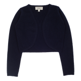 Girl - Carmen 100% Cashmere Open Deep V-Neck Shrug