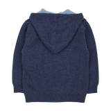 Boy - 100% Cashmere Reversible Knitted Hoodie
