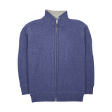 Boy - Emanuele 100% Cashmere High Neck Cardigan