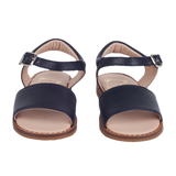 Girl - Leather Classic Sandals With Ankle Strap