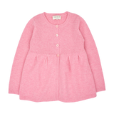 Girl - Neni 100% Cashmere Cardigan with Gathered Waist