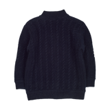 Baby Boy - Emanuele 100% Cashmere High Neck Cardigan